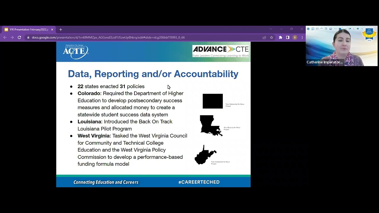 State Policies Impacting CTE: Year in Review, with Advance CTE Webinar