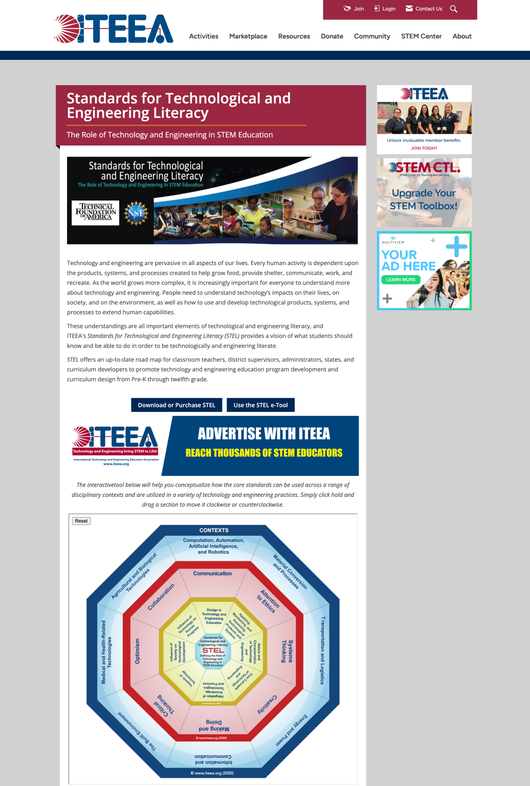 Standards for Technological and Engineering Literacy - ITEEA - Advance CTE